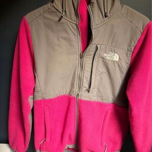 The North Face Fuchsia and gray Jacket